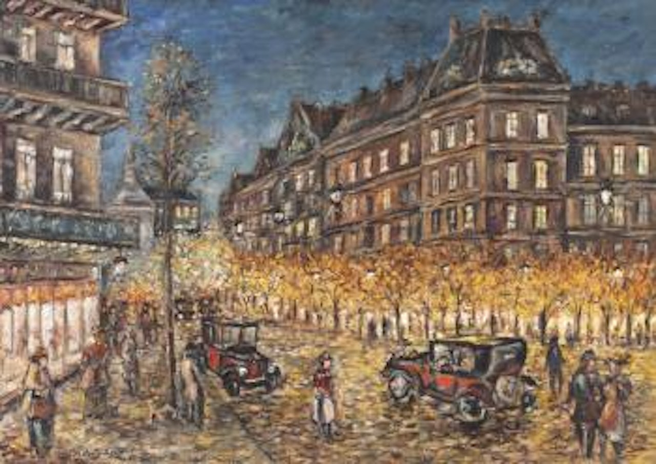 Paris by Konstantin Alekseevich Korovin