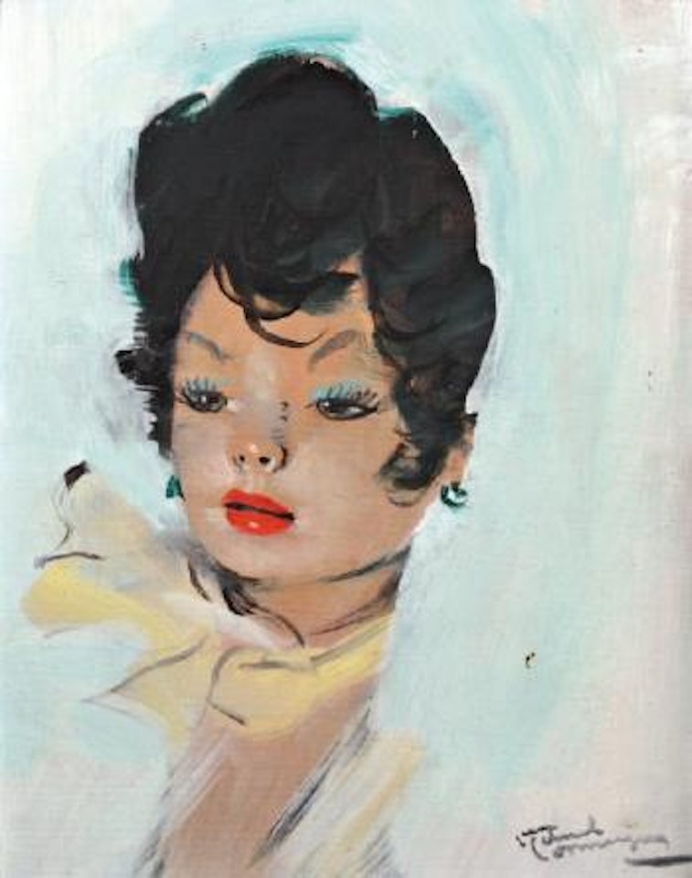 Portrait de Carita by Jean Gabriel Domergue