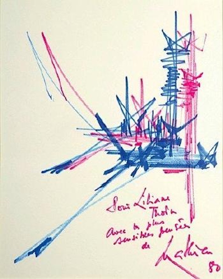 Composition by Georges Mathieu