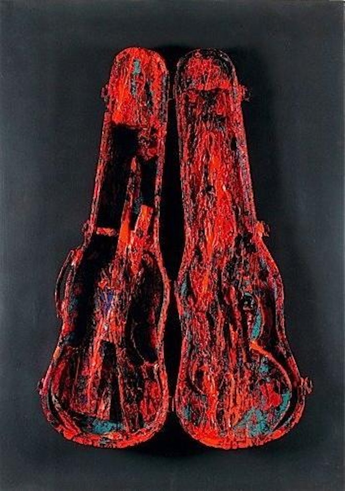 Sans titre, (étui à violon) by Arman