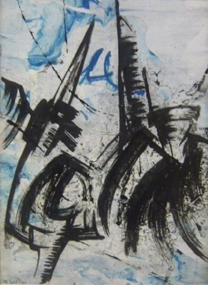 La veuve et l'orphelin by Gianni Bertini