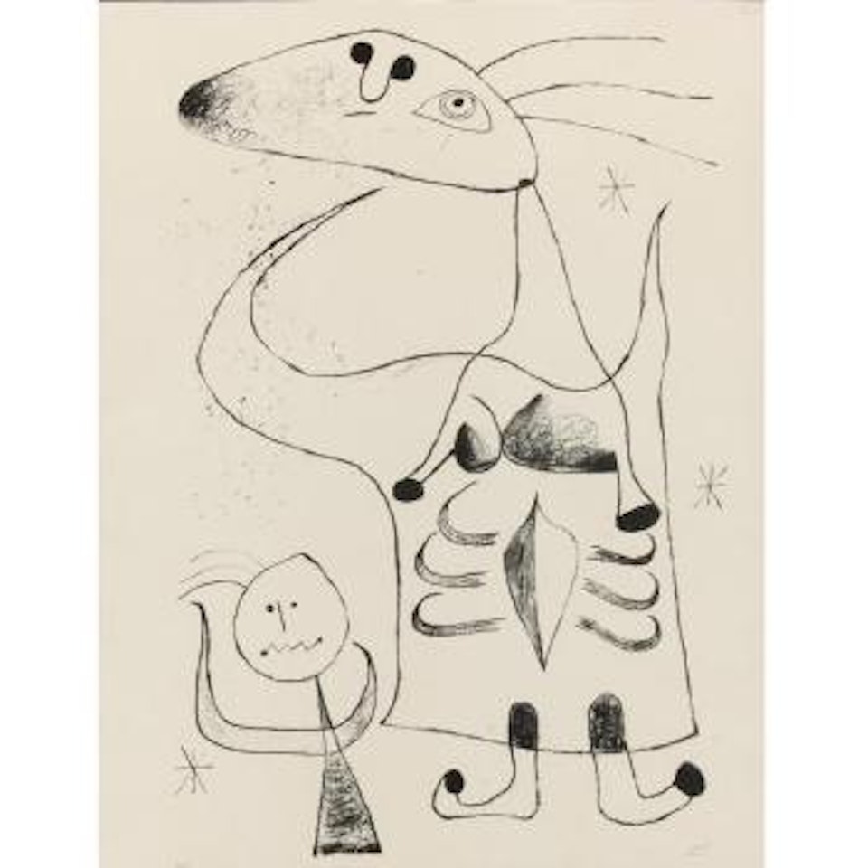 Barcelona, XV (Mourlot 20) by Joan Miró