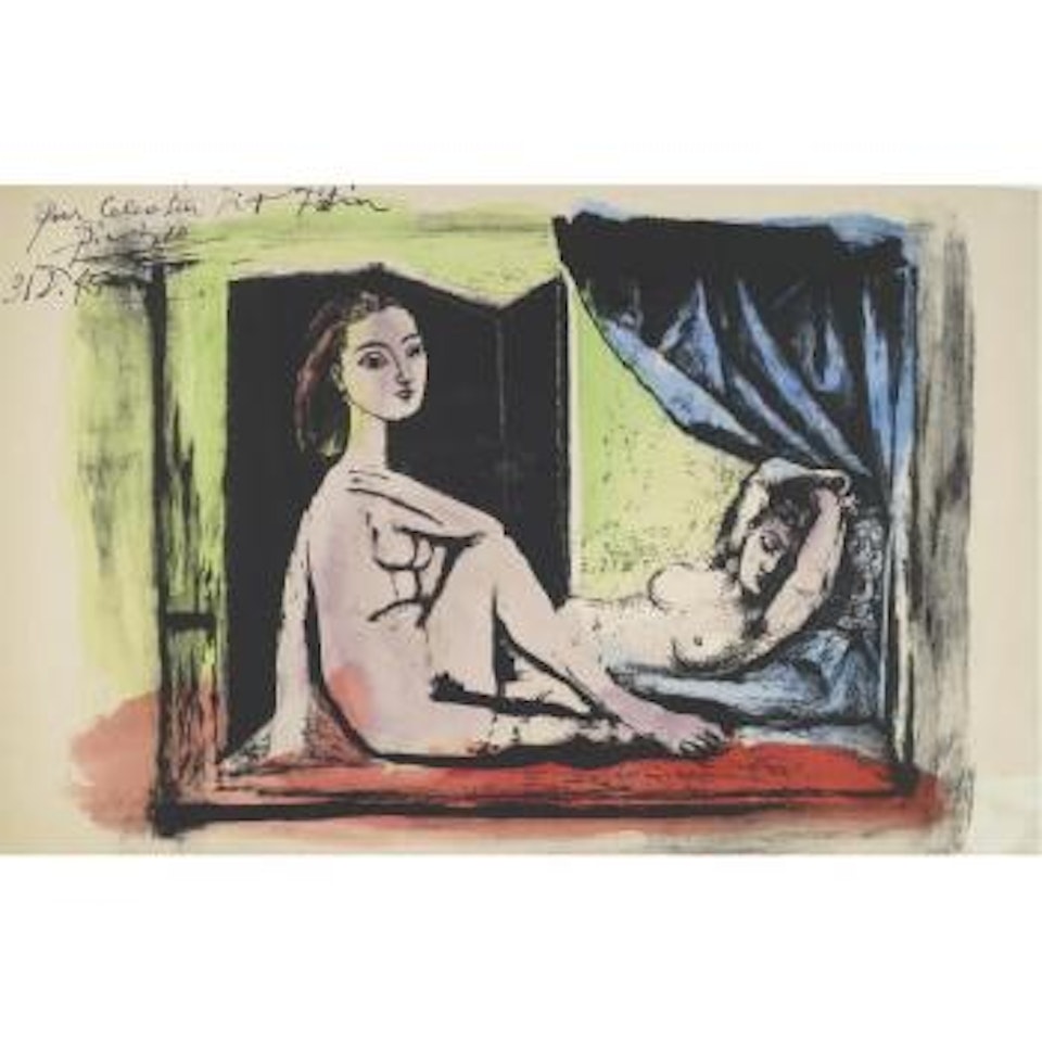 Les Deux Femmes Nues (M. 16) by Pablo Picasso