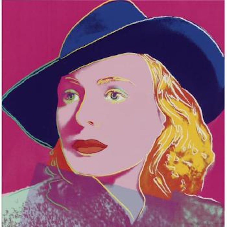 Ingrid Bergman: With Hat (See F. & S. Iib.315) by Andy Warhol