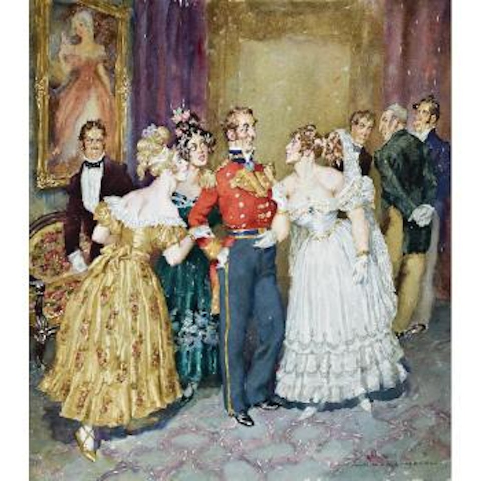 An Officer's Favours by Norman Alfred Williams Lindsay