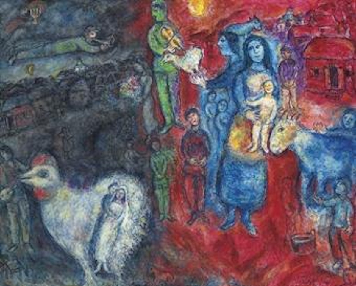 L'événement by Marc Chagall