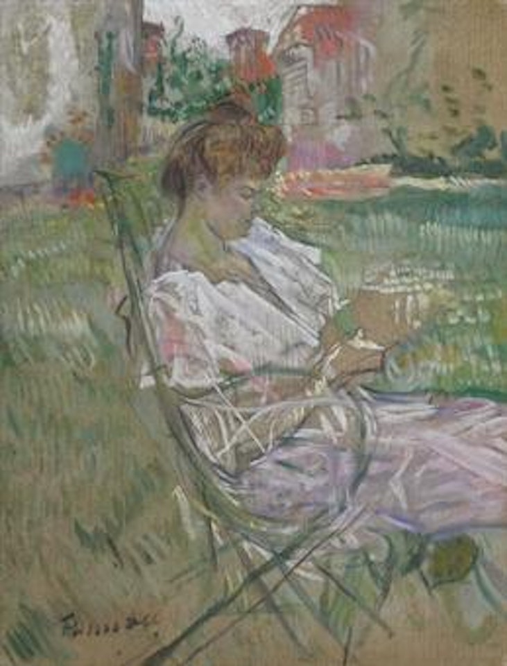 Madame Misia Natanson by Henri de Toulouse-Lautrec