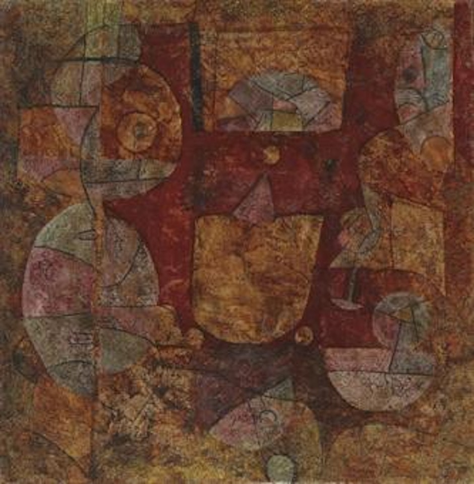 Ohne Titel (Ein Magier experimentierend) by Paul Klee