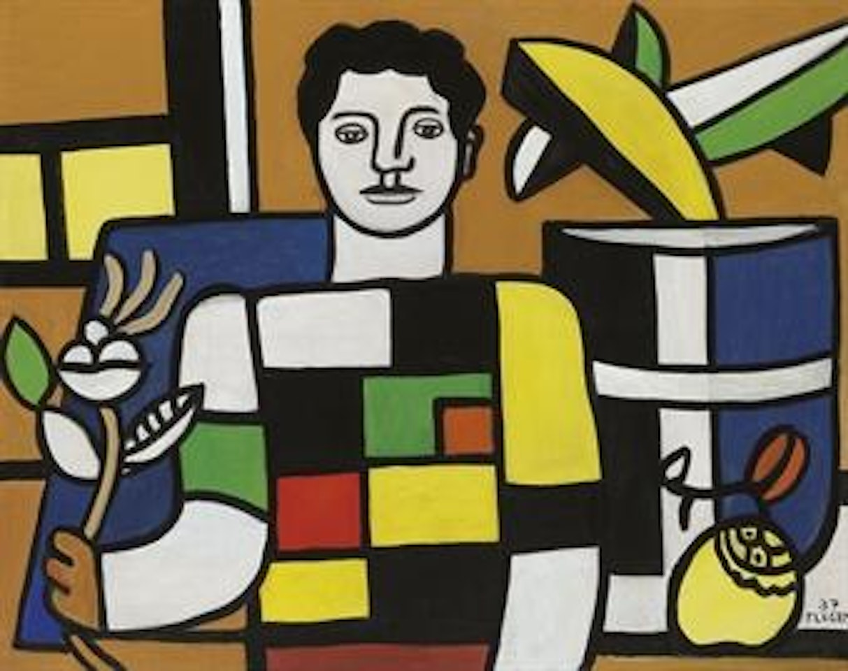 Le jeune homme au chandail by Fernand Leger