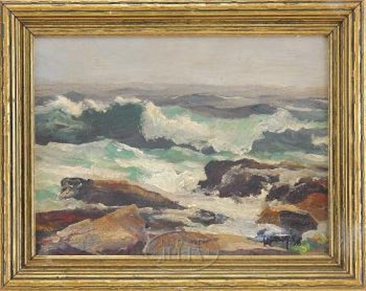 Approaching storm by Frederick Judd Waugh