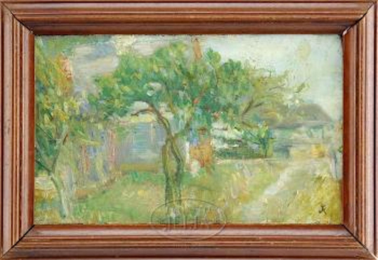 Backyard orchard by Joseph Raphael