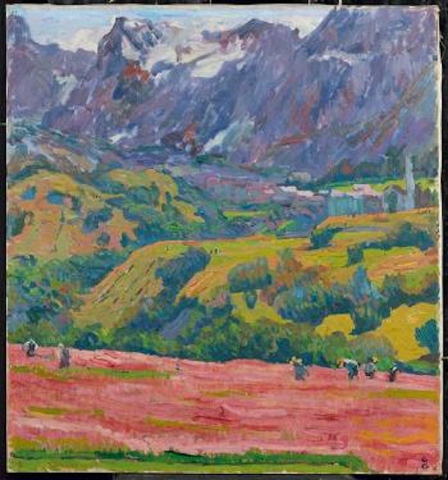 Fruhling im Bergell by Giovanni Giacometti