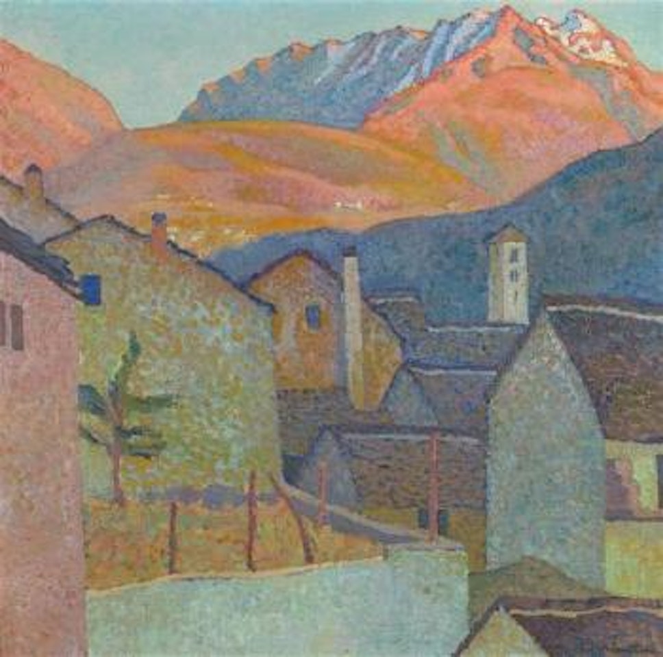 Tessiner Landschaft, Gandria by Louis Vonlanthen