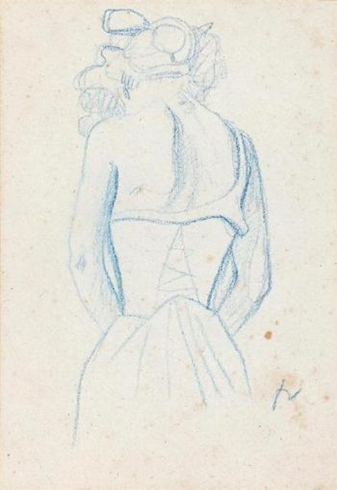 Etude pour 'Le Chapeau violet by Félix Vallotton