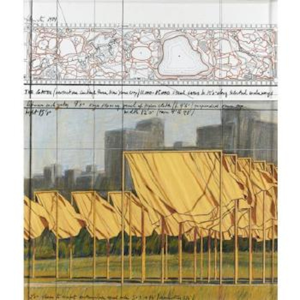 The Gates (Project For Central Park, New York City) by Christo