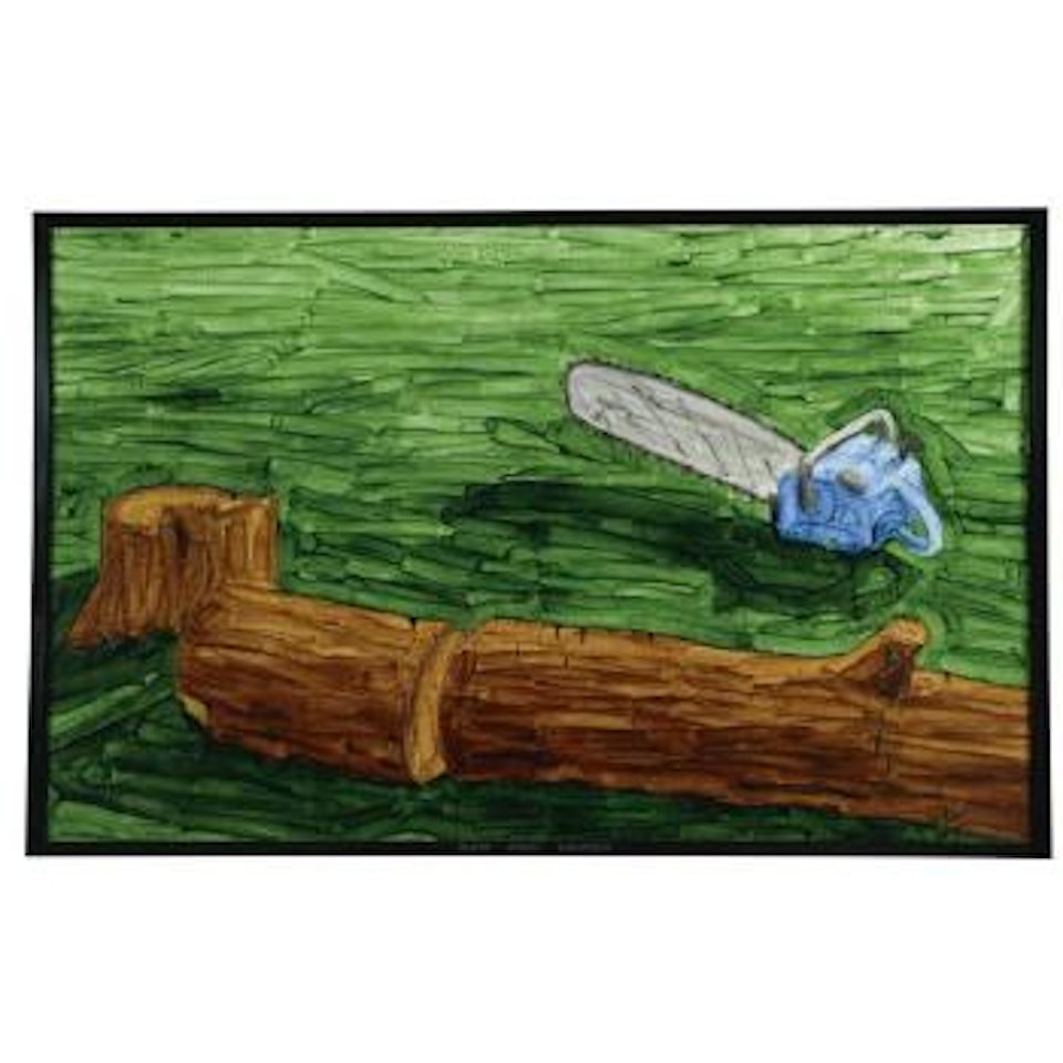 Saw And Sawed by Neil Jenney