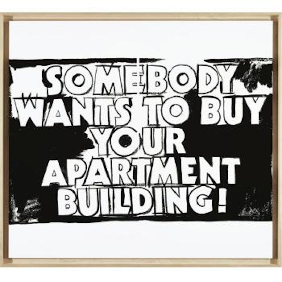 Somebody Wants To Buy Your Apartment Building! by Andy Warhol