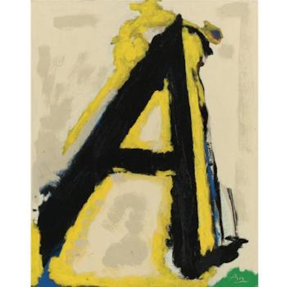 The Little A by Robert Motherwell