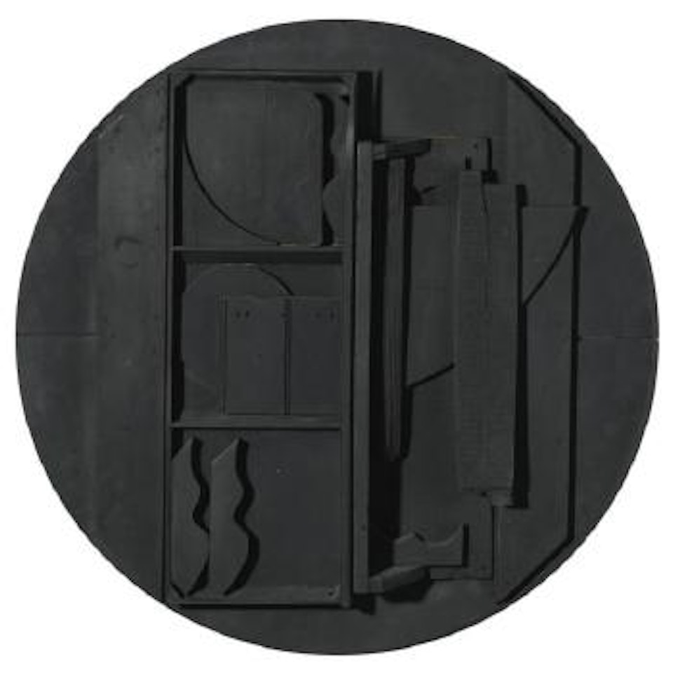 Black Moon II by Louise Nevelson