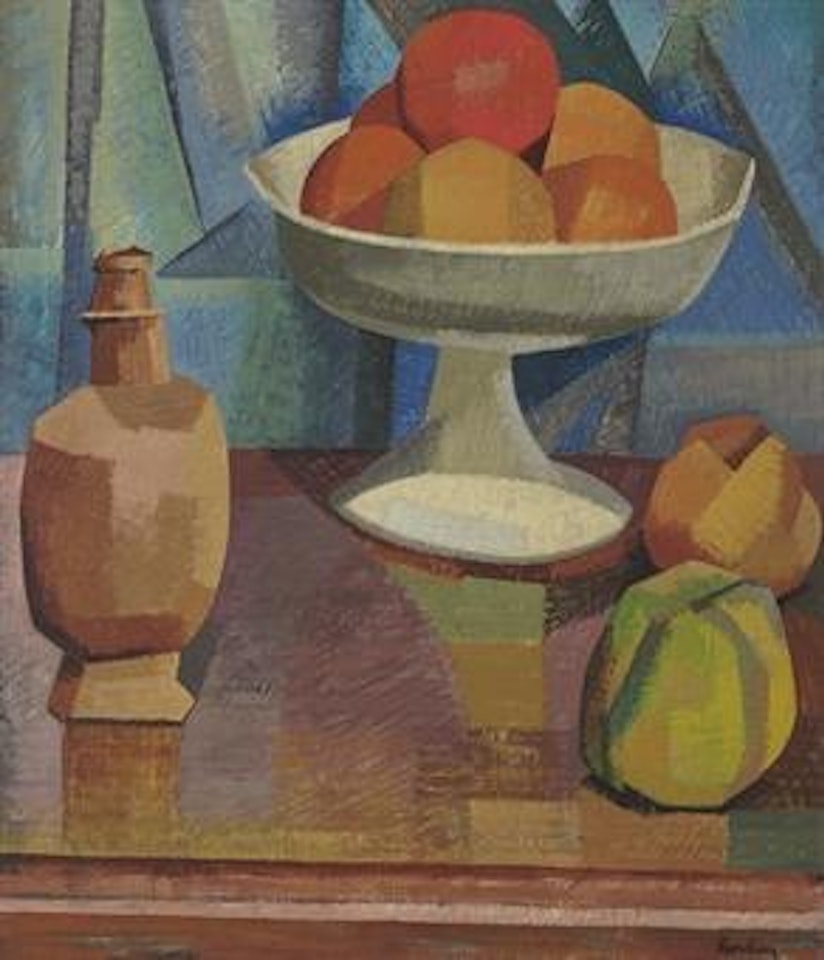 Nature morte aux oranges by Auguste Herbin