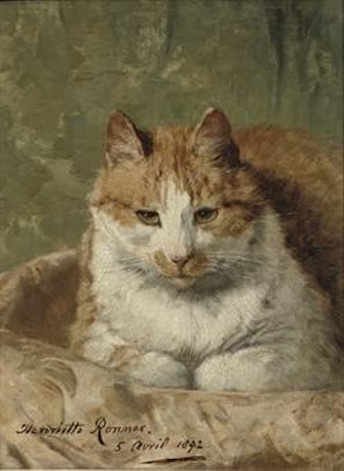 Sans Souci by Henriette Ronner-Knip