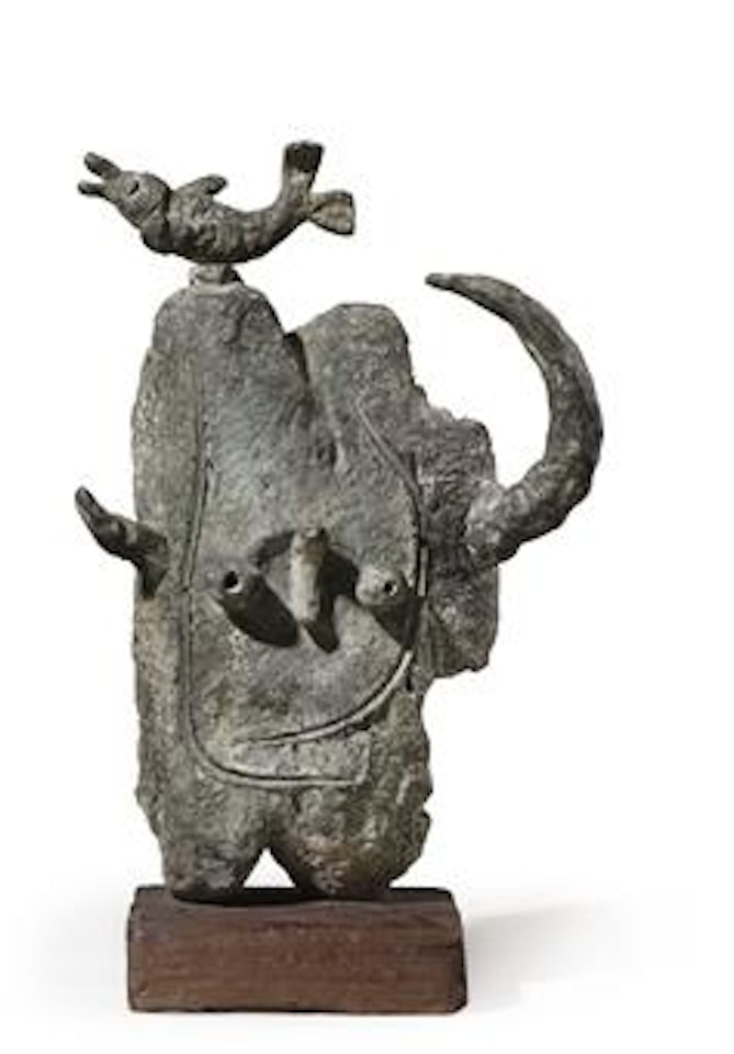 Tête Et Oiseau by Joan Miró