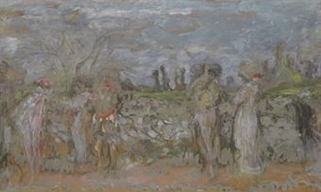 Comédiens dans les sous-bois-II by Édouard Vuillard