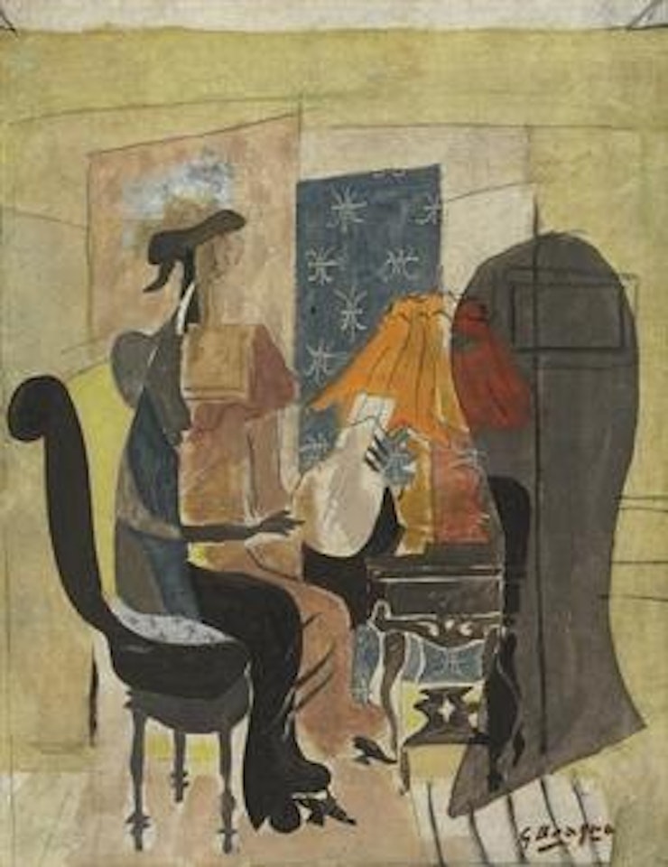 Femme à la mandoline by Georges Braque
