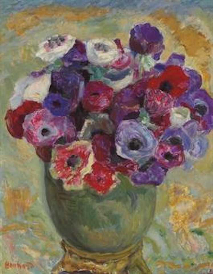Anémones by Pierre Bonnard