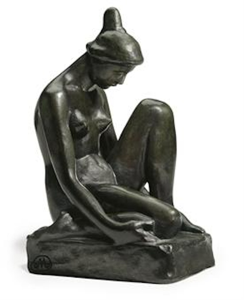 Jeune Fille Au Chignon Pointu by Aristide Maillol