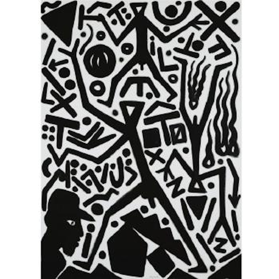 Thelonious Monk by A.R. Penck