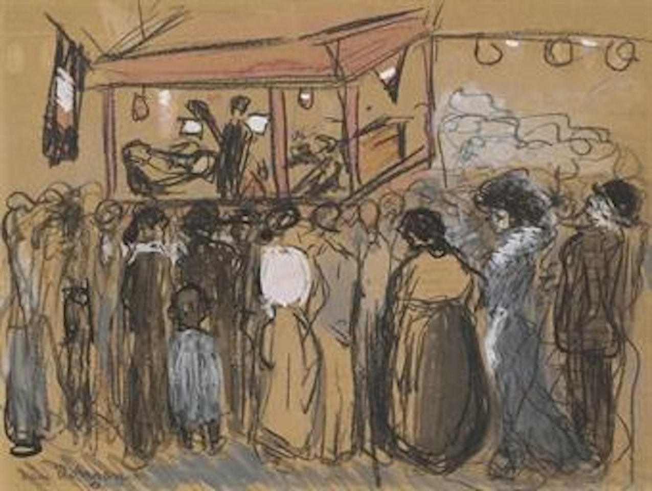 Le kiosque à musique by Kees van Dongen