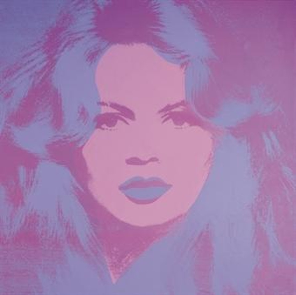 Brigitte Bardot by Andy Warhol