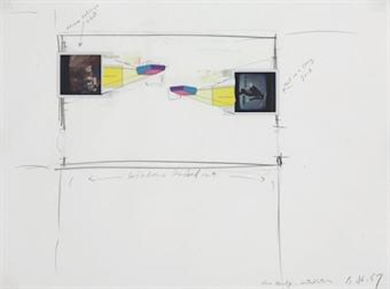Untitled (Clown Taking a Shit) by Bruce Nauman