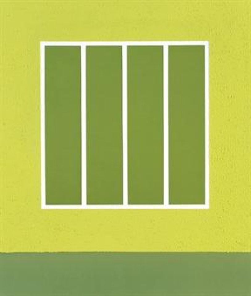 Yellow Prison by Peter Halley