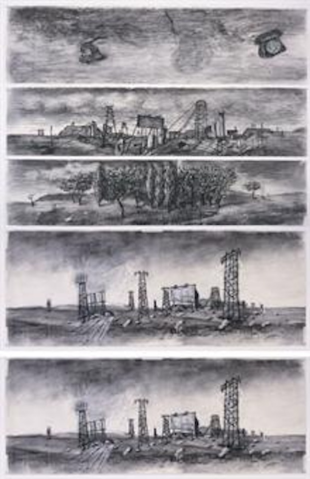 Drawings from Il Ritorno d'Ulisse (The Return of Ulysses) by William Kentridge