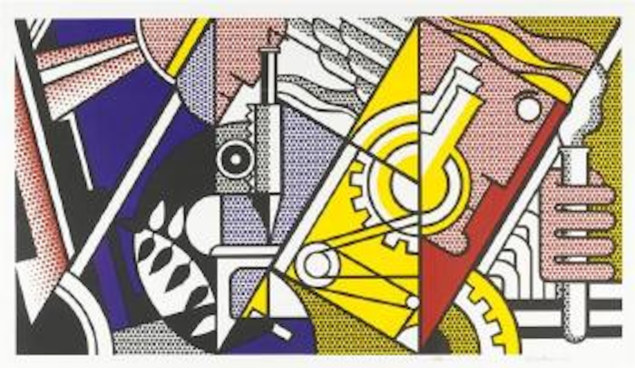 Peace Through Chemistry II by Roy Lichtenstein