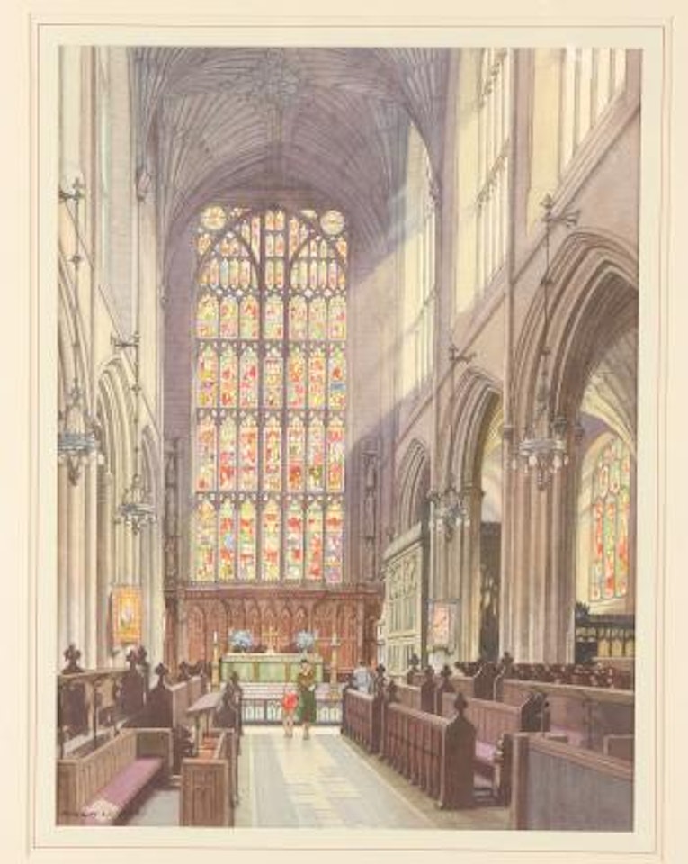 Bath Abbey by Noel Harry Leaver