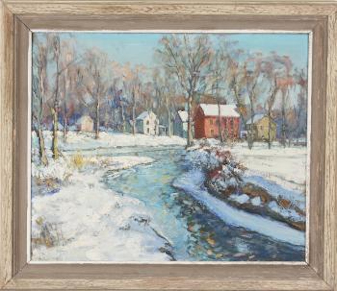 Mill at Sellersville by Walter Emerson Baum