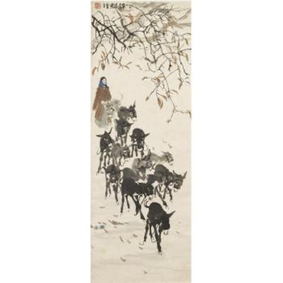 Donkeys by Huang Zhou