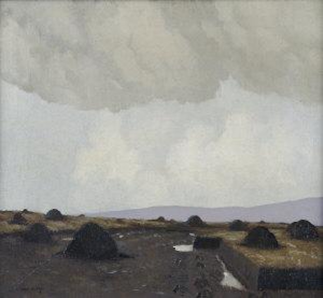 Bog, Achill, Co Mayo by Paul Henry