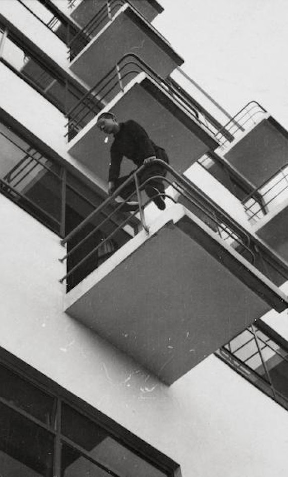 Bauhausbalkone in Dessau by László Moholy-Nagy