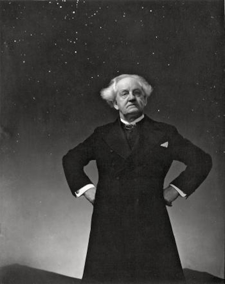 Gerhart Hauptmann by Edward Steichen