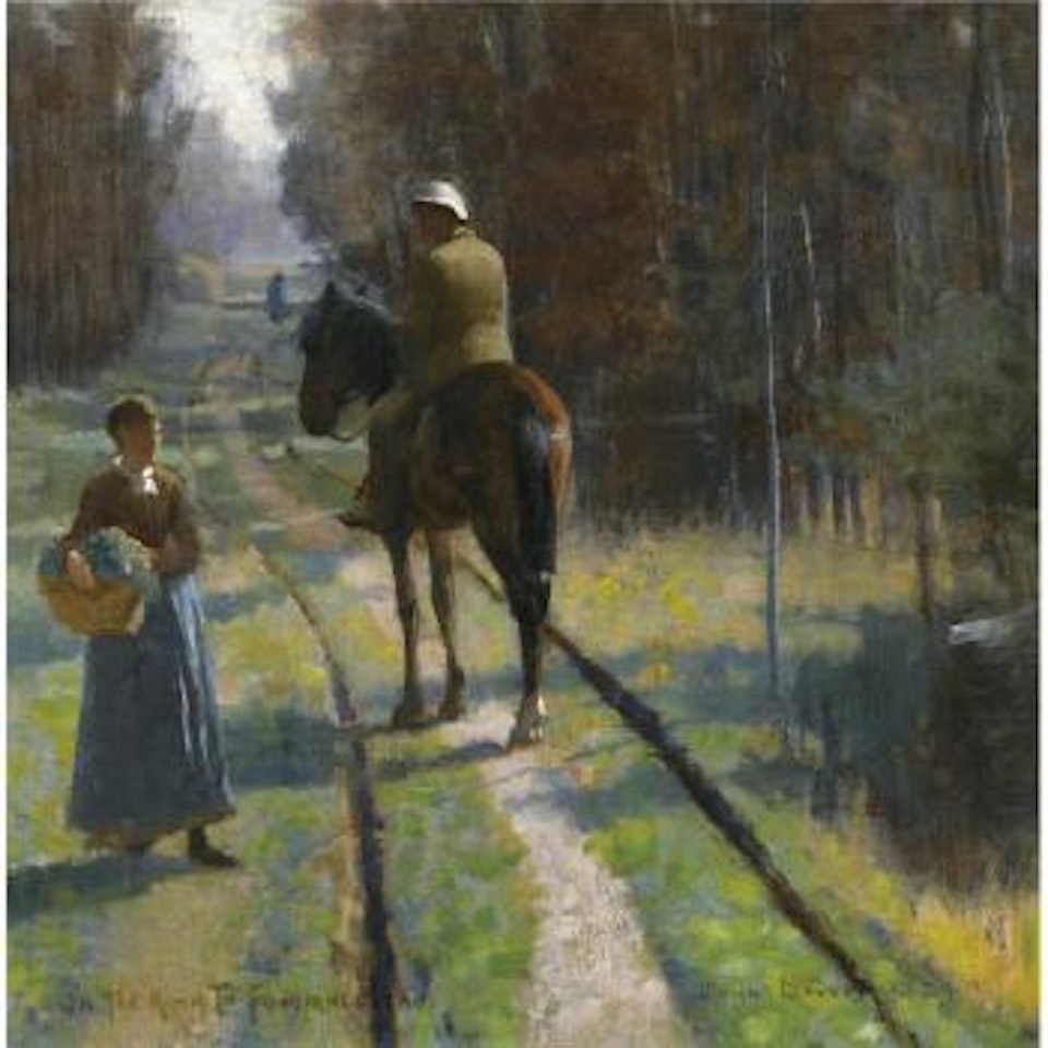 On The Road To Fontainebleau by John Lavery