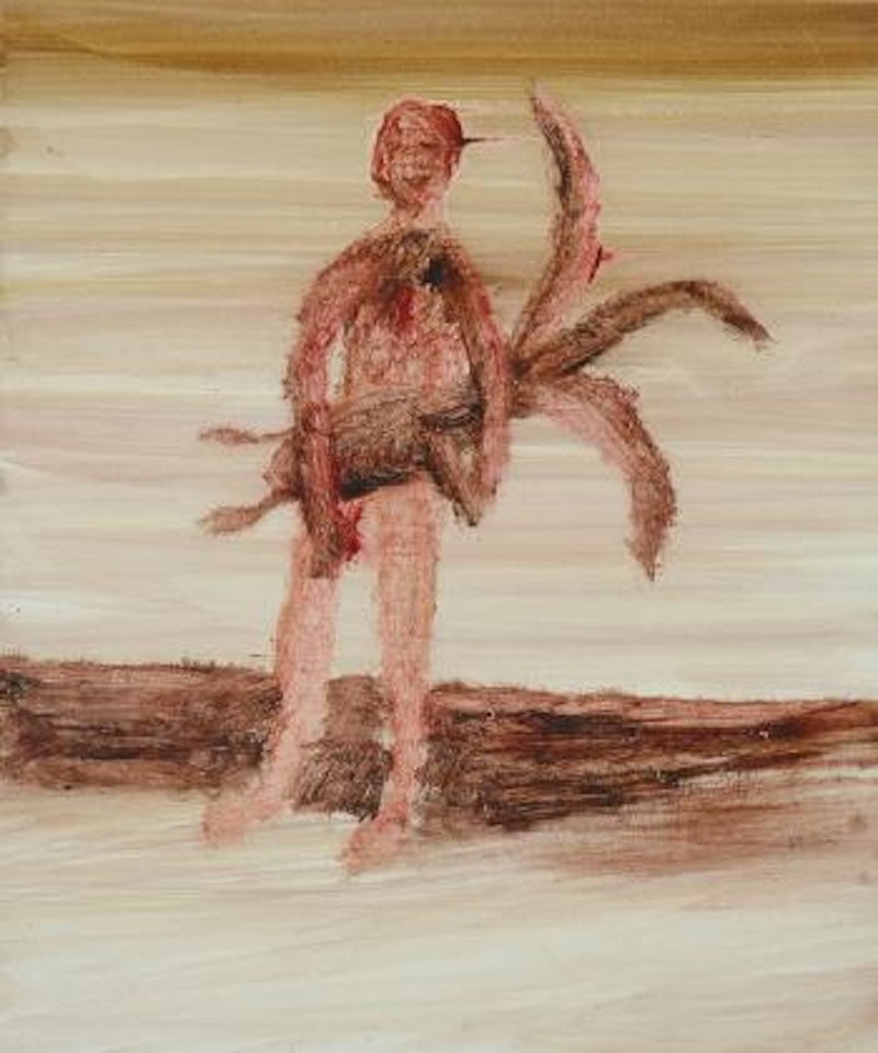 Leda and the swan by Sidney Nolan
