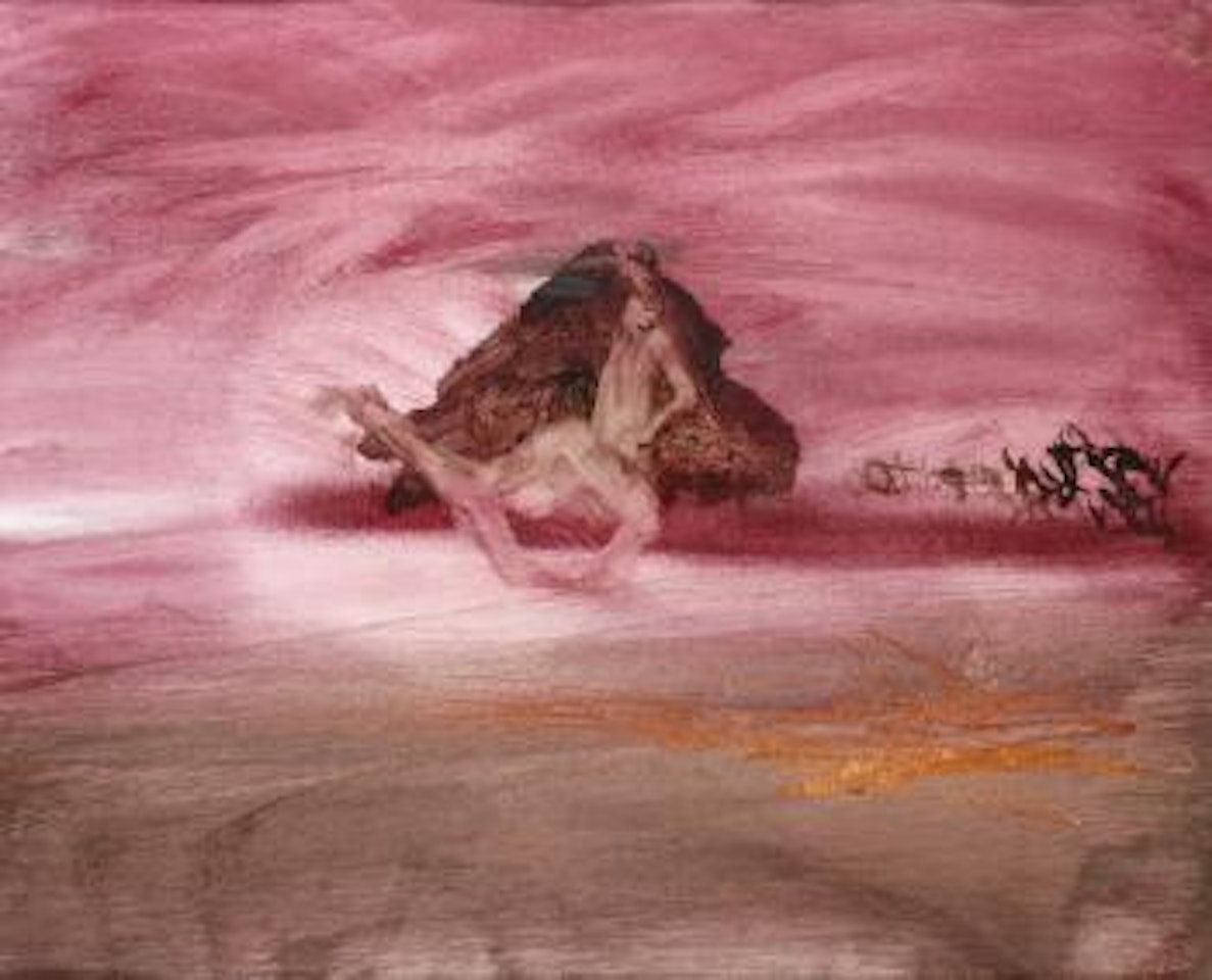 Figure on camel by Sidney Nolan