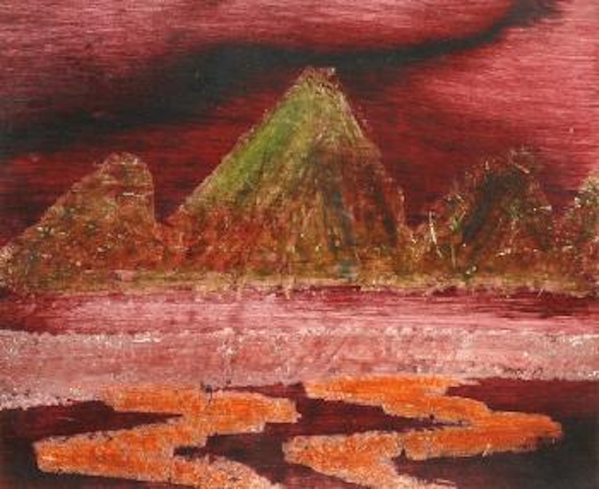 Mountains by Sidney Nolan