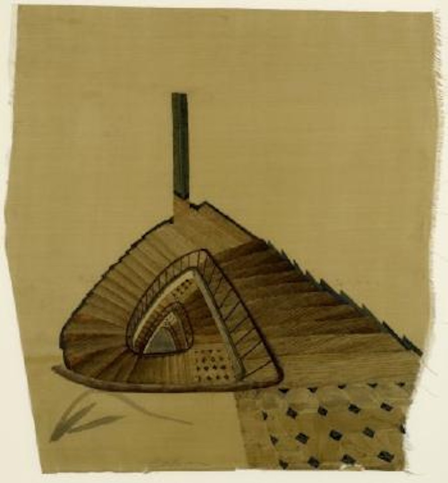 Escalier anamorphique by Sam Szafran