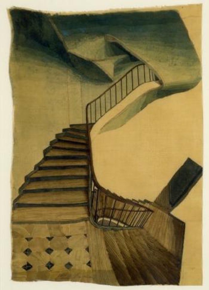 Escalier anamorphique by Sam Szafran