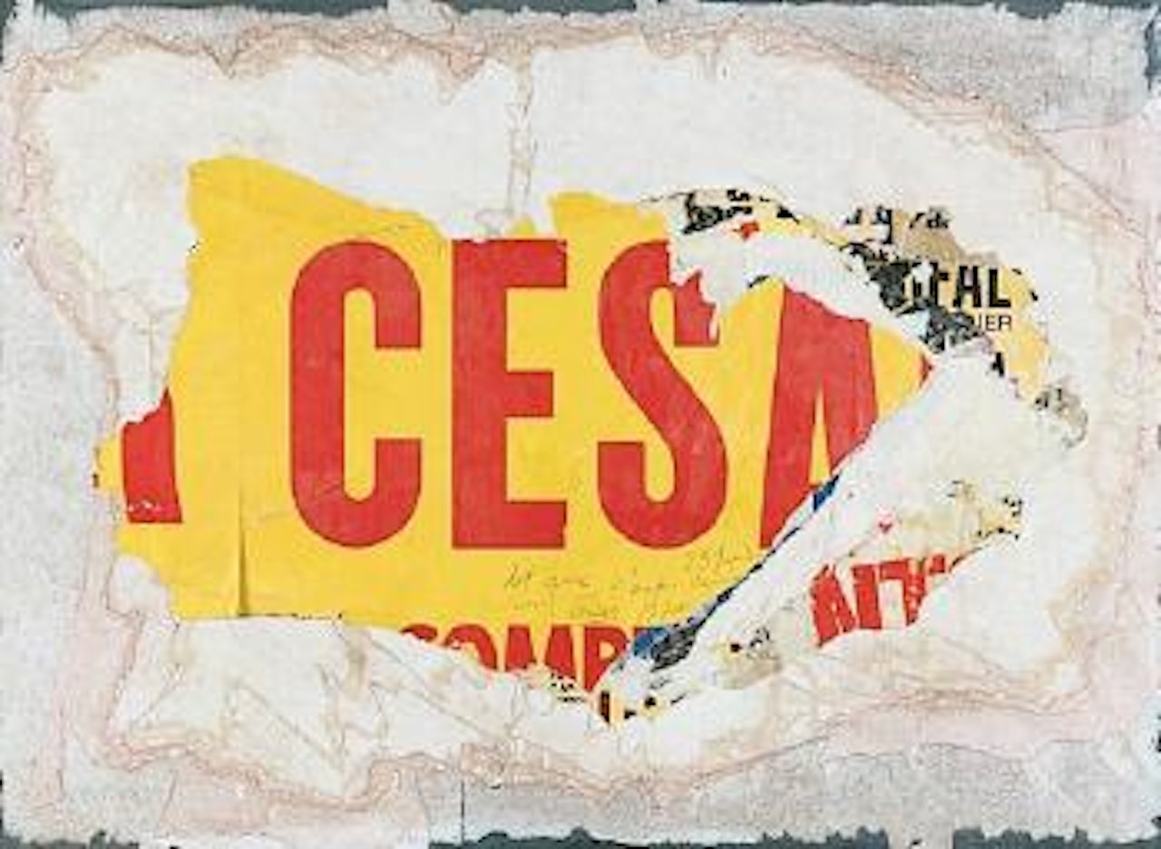 Cesar dit que c'est un Cesar by Raymond Hains